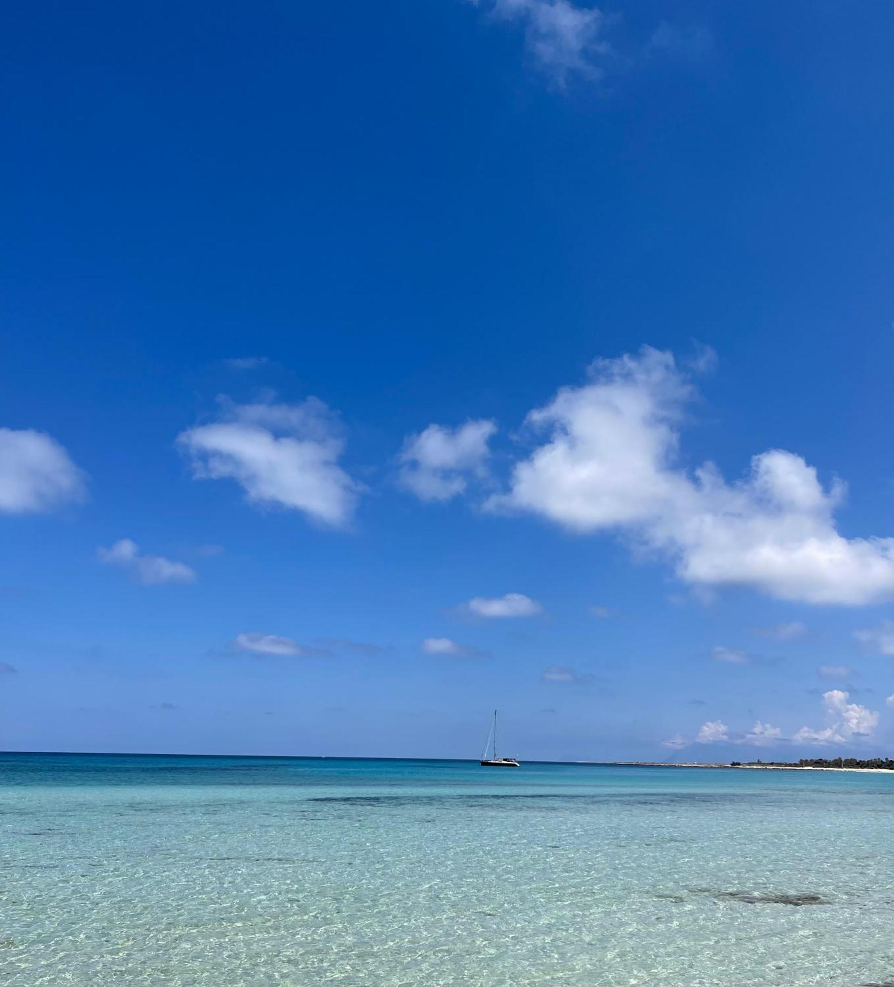 Fronte Mare Lejlighed San Vito Lo Capo Eksteriør billede
